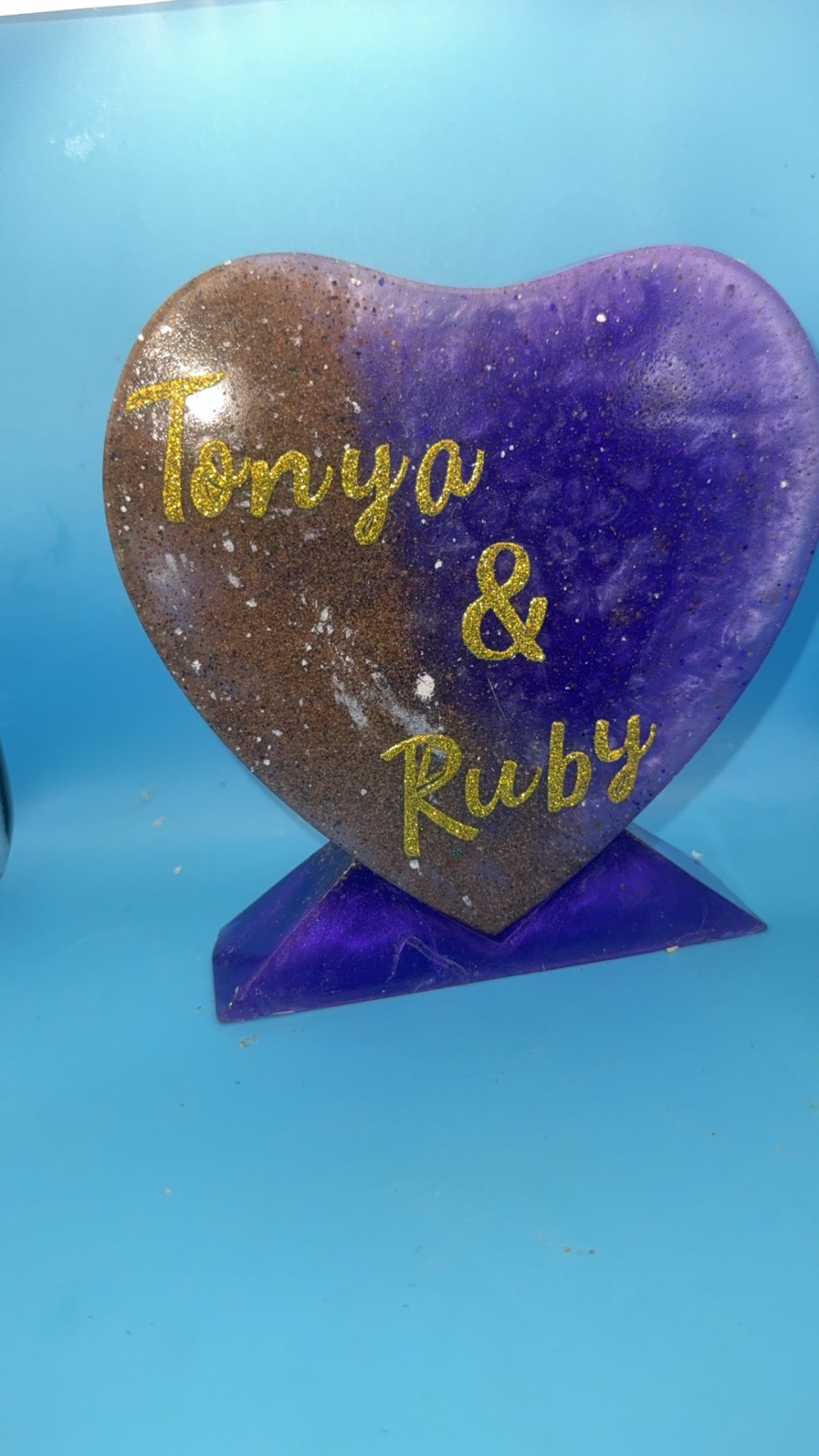 Large heart picture frame